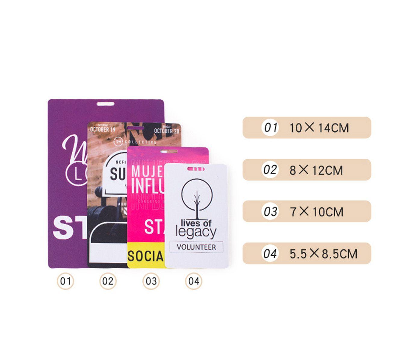 PVC Card Holder with 2-side Printing