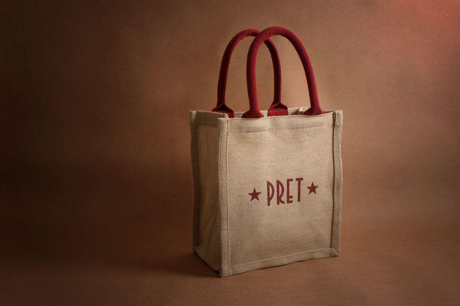 Pret A Manger 麻質布袋